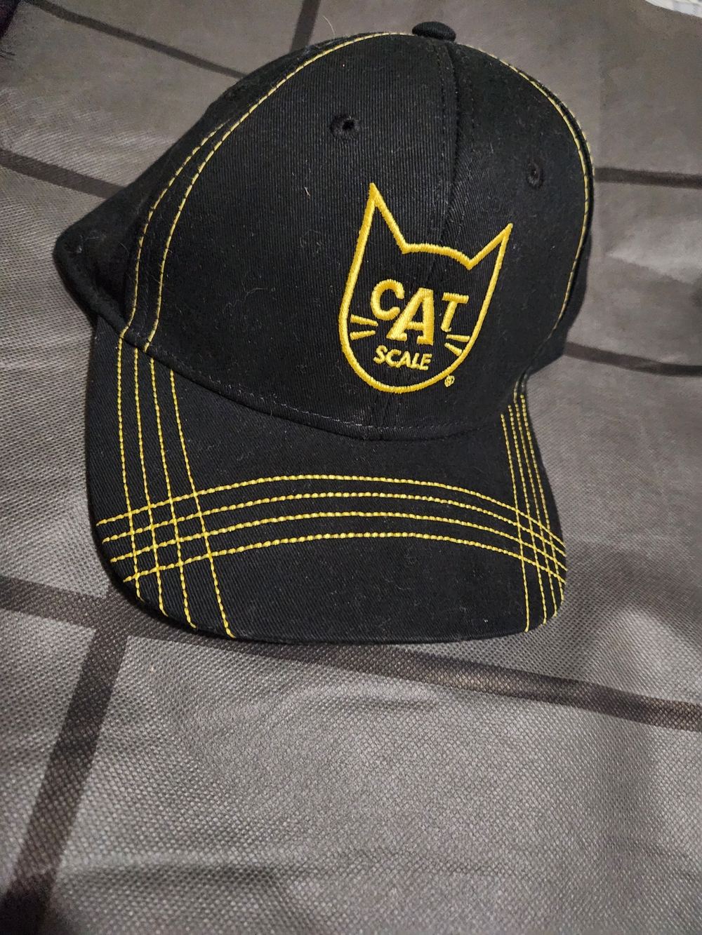 Cat Scale Black & Yellow Embroidered Pet Cap